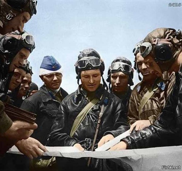 Британские цветные снимки времен WWII удивительного качества