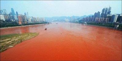 Река Янцзы в Китае