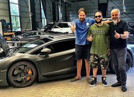 Суперкары Lamborghini Aventador Carbonado by Mansory в России