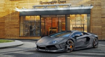 Суперкары Lamborghini Aventador Carbonado by Mansory в России