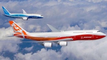 С каких это пор 787 Dreamliner стал самым большим Боингом????