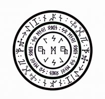 У самого нет татуировок. Да и шрамов нет. Отношусь нейтрально. Но вот эта татуировка очень понравилась!
Что это? Печать Одина или скандинавский календарь? Кто в викингской/скандинавской теме подскажите! Вот и календарь и эгида (печать) Одина не похожи. Хотя два ворона. У Одина было два ворона, Хугин и Мунин. Сто пудов чувак в Вальхаллу метит)))