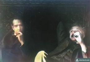 2 мужика на фоне ковра. Так вот, оказывается, кто начал это безумие