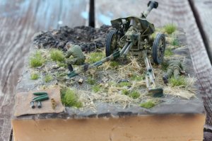 Тоже не понял из-за чего срачь! До этого читал этот пост на ЯПе и ничего крамольного или непатриотичного не увидел. Согласен с сожалением Lomamaisty, что нет фото героев-защитников Сталинграда, но фото фашистов тоже неплохо передает истинный дух врагов и атмосферу событий в городе.
 "Каждый видит то, что хочет видеть!" (с)
 А это диорама моего знакомого Алексея Мартынова, где на примере немецкого орудийного расчета, четко виден весь трагизм, безысходность и поражение в войне!