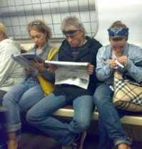 Когда звезды ездили в метро