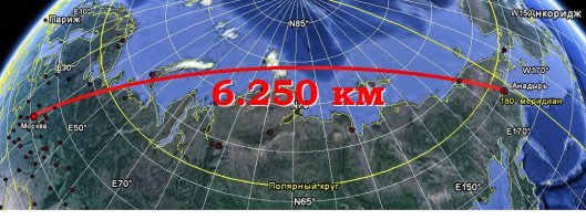Какой-то там городишко Анадырь с населением в 14.000 человек, находящийся за Полярным кругом за 6 с лишним тысяч километров от Москвы...
