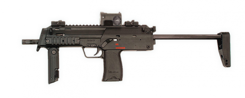 Я от оружия человек далёкий,но...Эта дура на картинке даже выглядит неудобной.Нескладуха короче.Ни эргономики,ни баланса.Куча рукояток,углов и д.т. 
Нужно просто определиться ,что в этом комплексе главное. Гранатомёт или автомат.А то что-то как-то хотят и рыбку и ...ну вы поняли.
Что мешало выбрать для стрельбы пулями выбрать подобную базу( ПП тоже может норм стрелять) и освободилось бы масса места для инсталляции гранатомёта.Всё получилось бы легче,изящнее,удобнее.