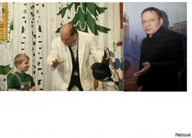 Игорь Угольников.
Я злой и страшный серый волк,я в поросятах знаю толк.