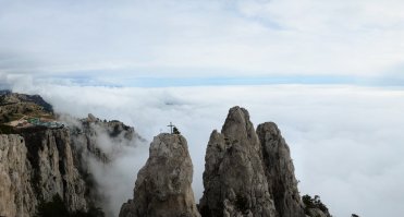 Вид с Ай-петри. Апрель 2014