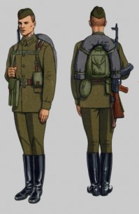 у нас эти ремни для шинели использовали