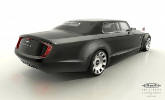 Лично мне хотелось бы увидеть именно этот вариант правительственного зила - по моему суперский дизайн и присутствует некое величие!!! Да и не похож он не на какие иномарки, так сказать присутствует своя харизма !!!