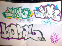 я тоже люблю иногда порисовать , только мне буковки больше нравятся )