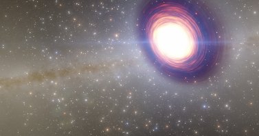 К любой звезде можно подлететь. Практически около каждой звезды есть планеты, около планет есть астероиды и на них тоже можно высадиться. 
Да да к любой звезде на скрене можно подлететь. А сколько этих звезд в галактике, а сколько там галактик 

Для затравки, центр нашей галактики: