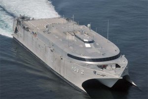 Справедливости ради стоит отметить, что 1 октября 2016 года е.бну.ли не HSV-X1,а Эмиратовский HSV-2 Swift