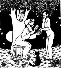 Это Жак Эффель, мне кажется совсем разная техника.