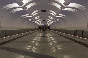 Ну, так Вы ещё про Лесопарковую забыли.
Фото в час пик