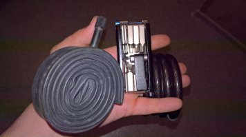 насос еще не нацепил, куда-то делся за зиму