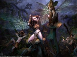 Лесные эльфы, что с них взять... 
_____________________________
В лесу грибов много... :)