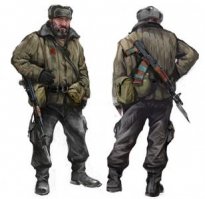 Вот близкий к реальности прикид.