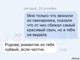 У вас есть подруга? Значит с вероятностью 99,9% вы узнаете в этой СМС-переписке себя