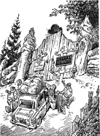 Иллюстрации из советской книги детства Кира Булычева "Сто лет тому вперёд", 1978 г.в