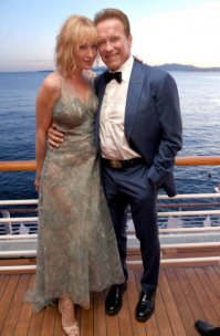 Арнольд и Ума Турман (Каннский кинофестиваль 2017)