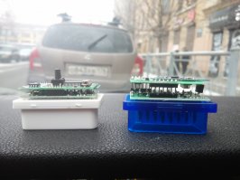 ELM327 как на фото - барахло и бесполезная фигня.
Желательно брать на чипе PIC18F25K80 - аналог оригинального ELM327, такой уже годится для серьезной диагностики. Для Рено диагностика уже на уровне дилерского ПО.