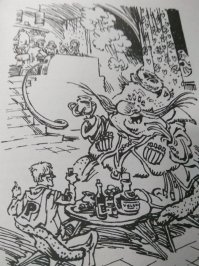 Смотрю на иллюстрации, подумал, где-то подобное видел, посмотрел список работ и точно...