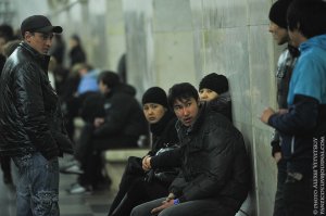 Вот нередкие снимки в нашем метро