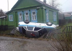 Виноват забор)