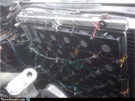 А еще куллеры можно в автомобиле использовать по своему прямому назначению. =)