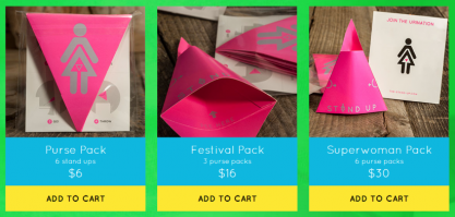 Писает. :) 

Даже если, это вообще не "подруга". :)