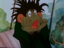 Навеяло сюжет мультика "Осторожно обезьянки".
Детки подрастут, эту мамку тот же геммор ждёт.....