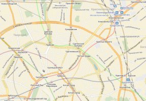 Если открыть Яндекс карты и подобрать соответствующий масштаб, то видно реальное положение линий. В чем открытие?