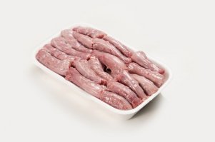 Как это куриных ней нет?
Желудки
Замороженное при t -12 градусов С - не более 3 месяцев.
 

Шеи
Замороженное при t -12 градусов С - не более 3 месяцев.
Шеи копчёно-варёные
Состав: шеи цыплят-бройлеров, соль поваренная пищевая, чеснок, перец черный молотый.
Пищевая ценность в 100 г: белок - не менее 12г, жир - не более 15 г, калорийность - 122 ккал.
Условия хранения: при t от 0 до + 2 градусов С - не более 5 суток, в условиях модифицированной атмосферы  - не более 10 суток.