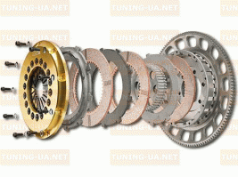 Вот так. А еще есть сцепление в масляной ванне...