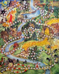 Мой Папа был дальнобойщиком, поэтому у меня были практически все игрушки и игры. Но самая любимая была-Шел солдат со службы. Я играла в нее постоянно. Да и сейчас бы, с удовольствием, поиграла.