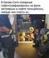 -Алло, скорая?
-да, я вас слушаю
-просто тут полиция с пожарными дерутся, я даже бл..ть, не знаю кому звонить 

К слову, кто-то слева уже похоже расстегивает ширинку  чтобы"улучшить"селфи