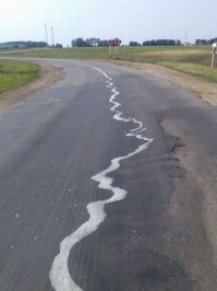 Тут хотя бы по асфальту