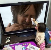 Кстати, на экране кадр из выходящей в 2018 году игры Хидео Кодзимы Death Stranding.