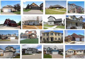 На все фото наложены мрачные светофильтры, не понятно зачем? Вот дома из той же области с реальным освещением, все веселенькое