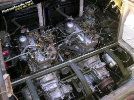 В БТР-60 ставили спаренные двигатели