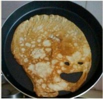 Это просто обычный блин, если что...