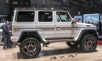 У него односкатные колёса. Дополнительная 2 добавляет только понтов. И дорожного просвета немного.