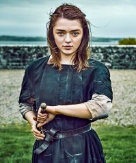 Арья прикольная, хоть и мелкая. На любителя конечно внешность, но мне нравится. И персонаж и вообще.