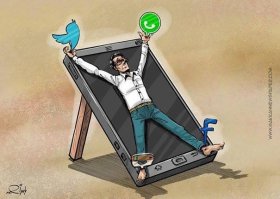 Карикатуры, отражающие современную жизнь