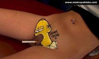 Симпсоны - они среди нас