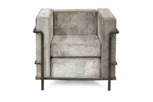 Сделать стул из бетона? Гениально!