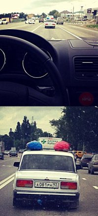 Подборка автомобильных приколов