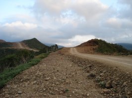 дополню немного своих фото с Итурупа.
Связь с миром только на вершине. Сотовый телефон еле берет. Но с трудом созванивались с "большой" землей и с островом Сахалином